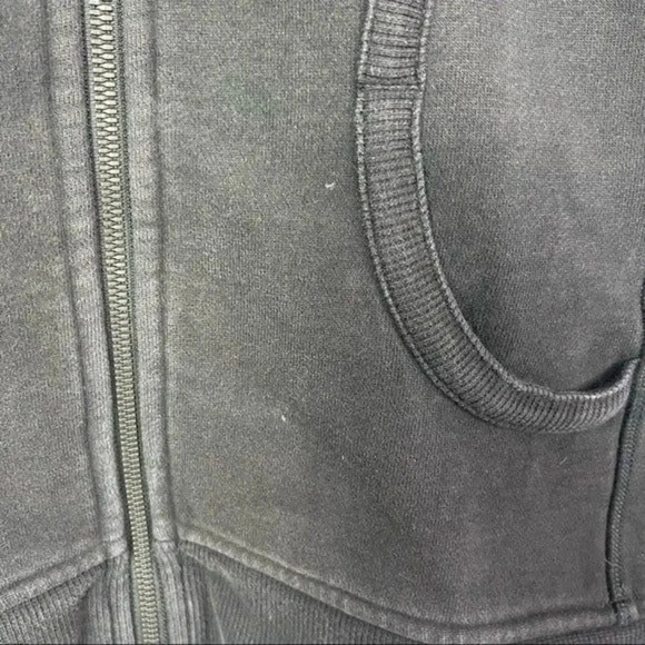 Lululemon Scuba Full Zip Hoodie Black & Space Gray 4 - Picture 10 of 12